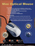 1340 Mini Optical PS2 Mouse - ideal for laptops